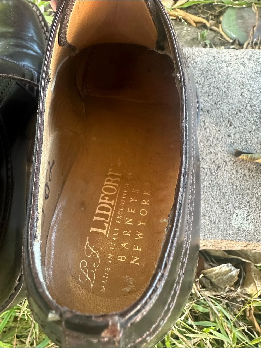 L.F LIDFORT MEN’S BARNEYS NEW YORK Shoes. 7.5